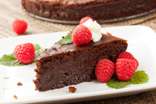 עוגת שוקולד פאדג'ית